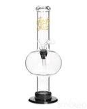 Glowfly Glass 12" Bubble Bong w/ Removable Base