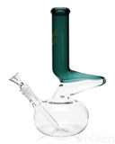Glowfly Glass 12" Color Zig Zag Bong