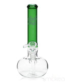 Glowfly Glass 12" Color Zig Zag Bong