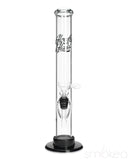 Glowfly Glass 12" Straight Bong w/ Removable Base