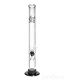 Glowfly Glass 15" Straight Bong w/ Removable Base