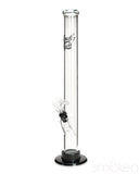 Glowfly Glass 15" Straight Bong w/ Removable Base