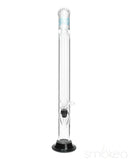 Glowfly Glass 18" Bent Straight Bong w/ Removable Base