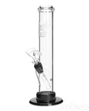 Glowfly Glass 9" Straight Bong w/ Removable Base