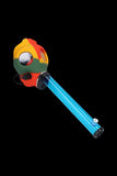 Silicone Gas Mask Bong with Acrylic Straight Tube