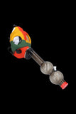 Silicone Gas Mask Bong - Double Bubble Tube