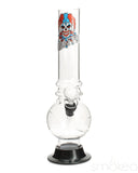 Graffix 10" Bubble Skinny Acrylic Bong