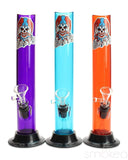 Graffix 10" Straight Skinny Acrylic Bong