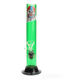 Graffix 10" Straight Skinny Acrylic Bong