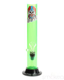 Graffix 10" Straight Skinny Acrylic Bong