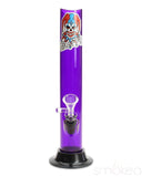 Graffix 10" Straight Skinny Acrylic Bong