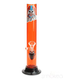 Graffix 10" Straight Skinny Acrylic Bong