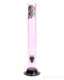 Graffix 12" Straight Skinny Acrylic Bong