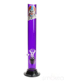 Graffix 12" Straight Skinny Acrylic Bong