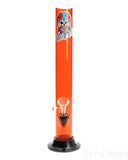Graffix 12" Straight Skinny Acrylic Bong