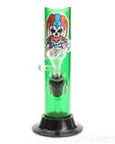 Graffix 6" Straight Skinny Acrylic Bong