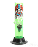 Graffix 6" Straight Skinny Acrylic Bong