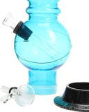 Graffix 8" Bubble Skinny Acrylic Bong