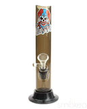 Graffix 8" Straight Skinny Acrylic Bong
