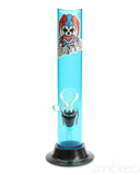 Graffix 8" Straight Skinny Acrylic Bong