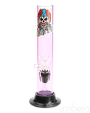 Graffix 8" Straight Skinny Acrylic Bong