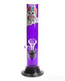 Graffix 8" Straight Skinny Acrylic Bong