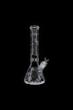 14 Inch Glass Beaker Ice Bong with Print
