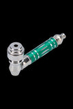 Metal Hand Pipe with Colored Body