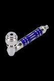 Metal Hand Pipe with Colored Body