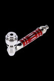 Metal Hand Pipe with Colored Body