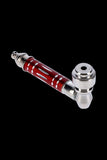 Metal Hand Pipe with Colored Body
