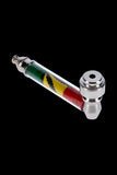 Metal Hand Pipe with 420 Themed Design