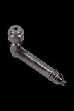Metal Hand Pipe with Metallic Finish