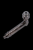 Metal Hand Pipe with Metallic Finish