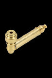Metal Hand Pipe with Metallic Finish
