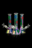 LA Pipes Limited Edition 8" Iridescent Disco Beaker Set