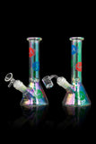 LA Pipes Limited Edition 8" Iridescent Disco Beaker Set