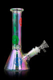LA Pipes Limited Edition 8" Iridescent Disco Beaker Set