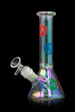 LA Pipes Limited Edition 8" Iridescent Disco Beaker Set