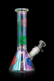 LA Pipes Limited Edition 8" Iridescent Disco Beaker Set