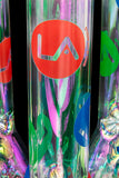 LA Pipes Limited Edition 8" Iridescent Disco Beaker Set
