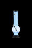 Acrylic Straight Tube Bubble Base Bong with Maria