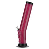Acrylic Layback Bong with Raised Grip and Carb Hole