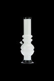 Acrylic Straight Bubble Base Bong with Marias