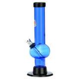 Acrylic Straight Tube Bubble Base Mini Bong