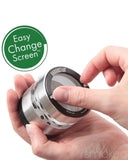 Kannastor 2.2" Clear Top 4pc Grinder