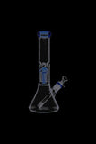 Beaker Base Ice Bong with 4-Arm Tree Perc