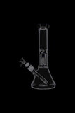 Beaker Base Ice Bong with 4-Arm Tree Perc