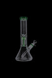 Beaker Base Ice Bong with 4-Arm Tree Perc