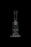 Glass Bubbler with HoneyComb Disc Perc